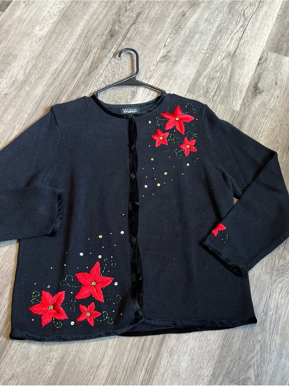 Vintage holiday cardigan PXL